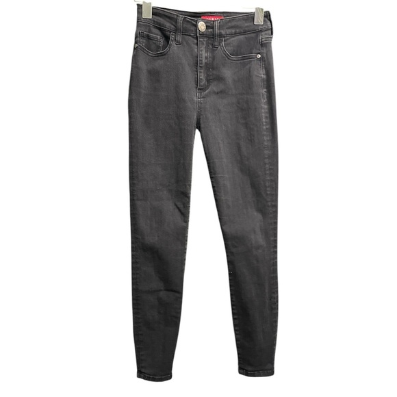 Guess Faded Black Skinny Jeans - Size 25 - Picture 1 of 5